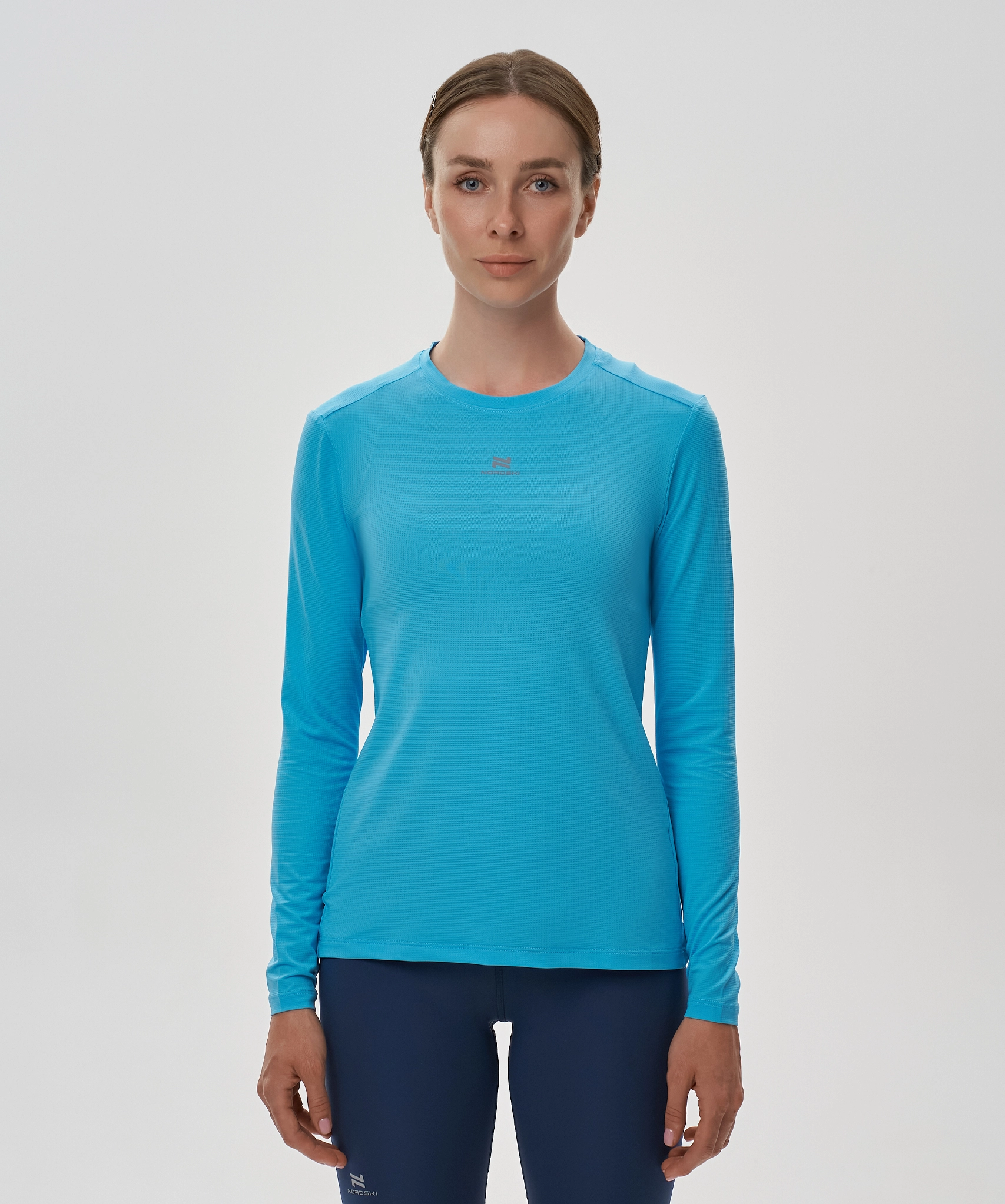 Футболка Nordski Run 2.0 White W с длинным рукавом