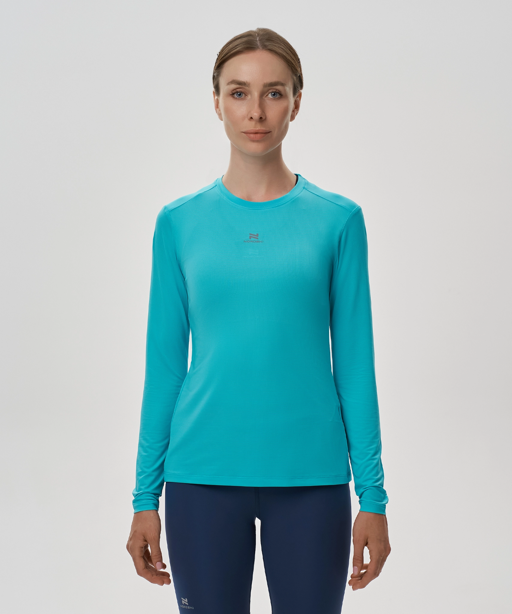Футболка Nordski Run 2.0 White W с длинным рукавом