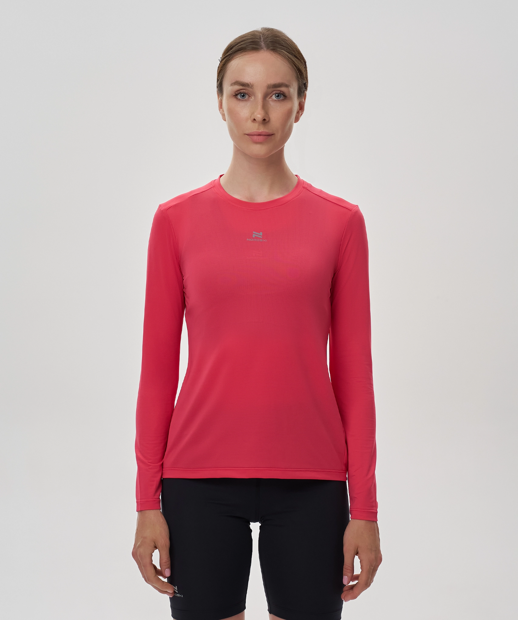 Футболка Nordski Run 2.0 White W с длинным рукавом
