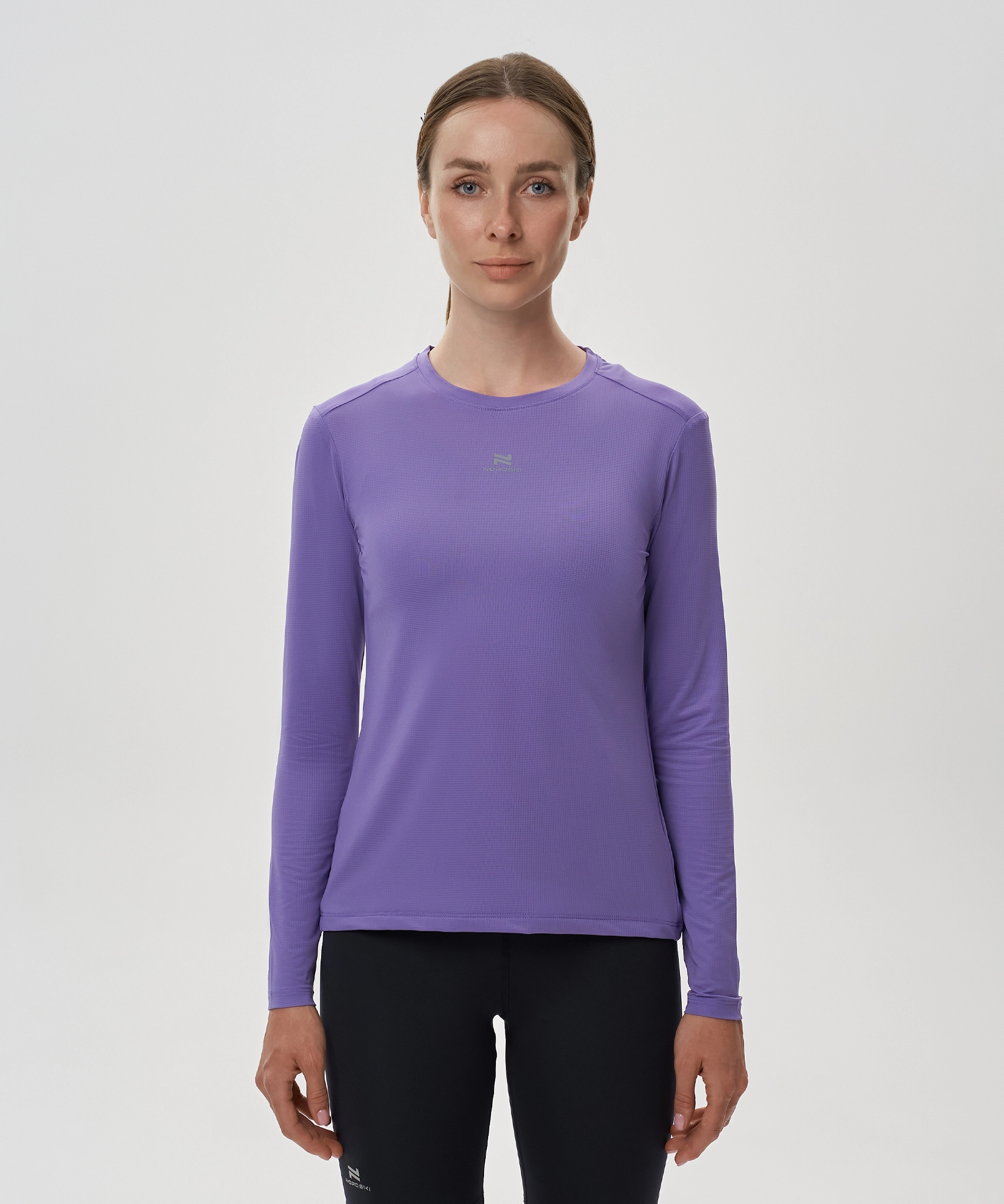 Футболка Nordski Run 2.0 White W с длинным рукавом