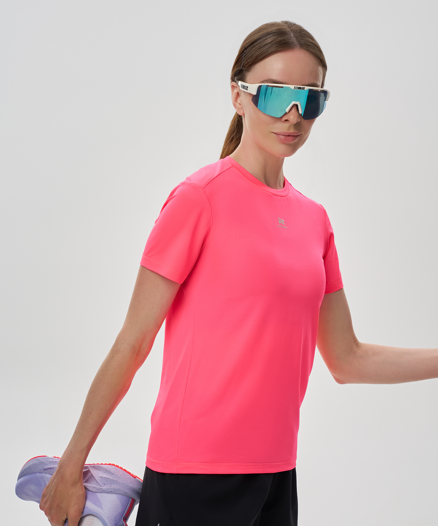 Футболка Nordski Run 2.0 Neon Pink W