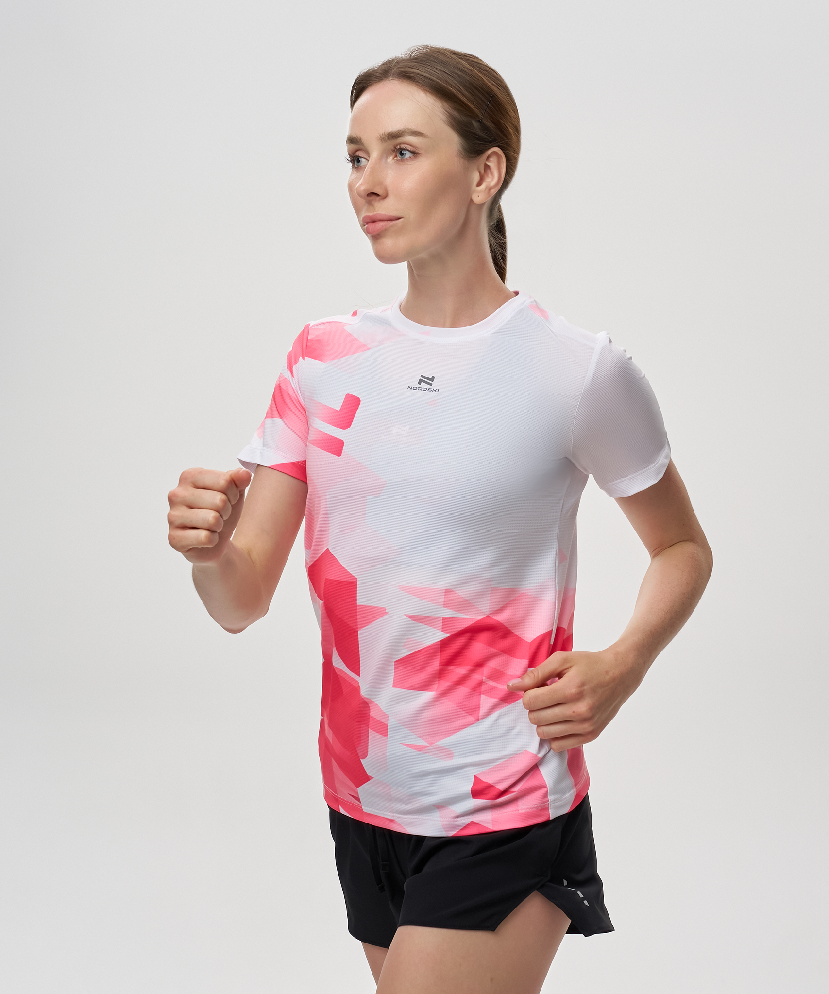 Футболка Nordski Run 2.0 Pattern W