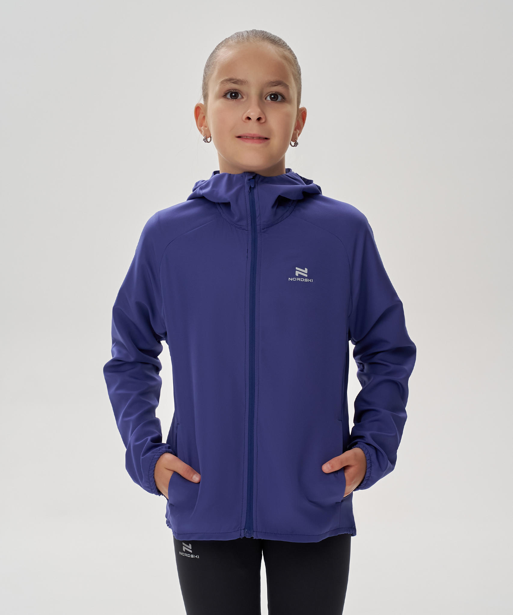 Ветровка Nordski Jr. Run 2.0 Deep Purple W