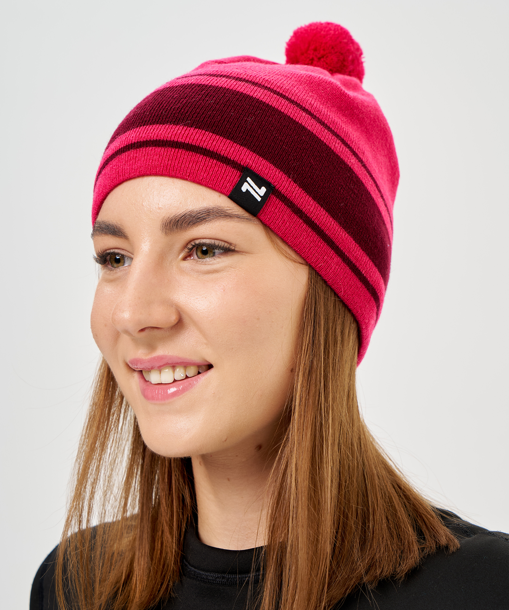 Шапка Nordski Tone Stripe Pink