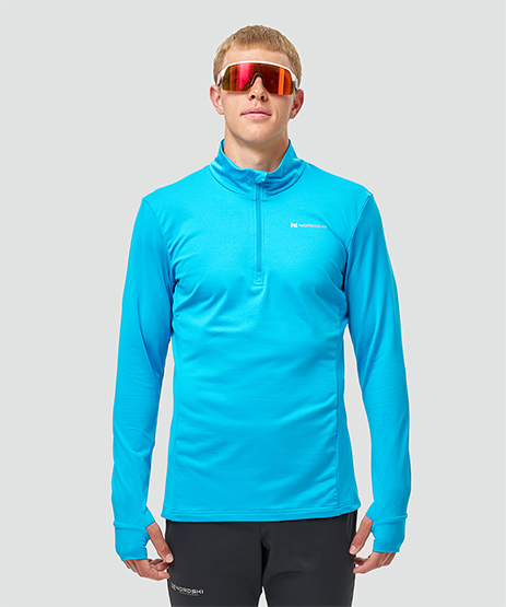 Лонгслив Nordski Warm Light Blue