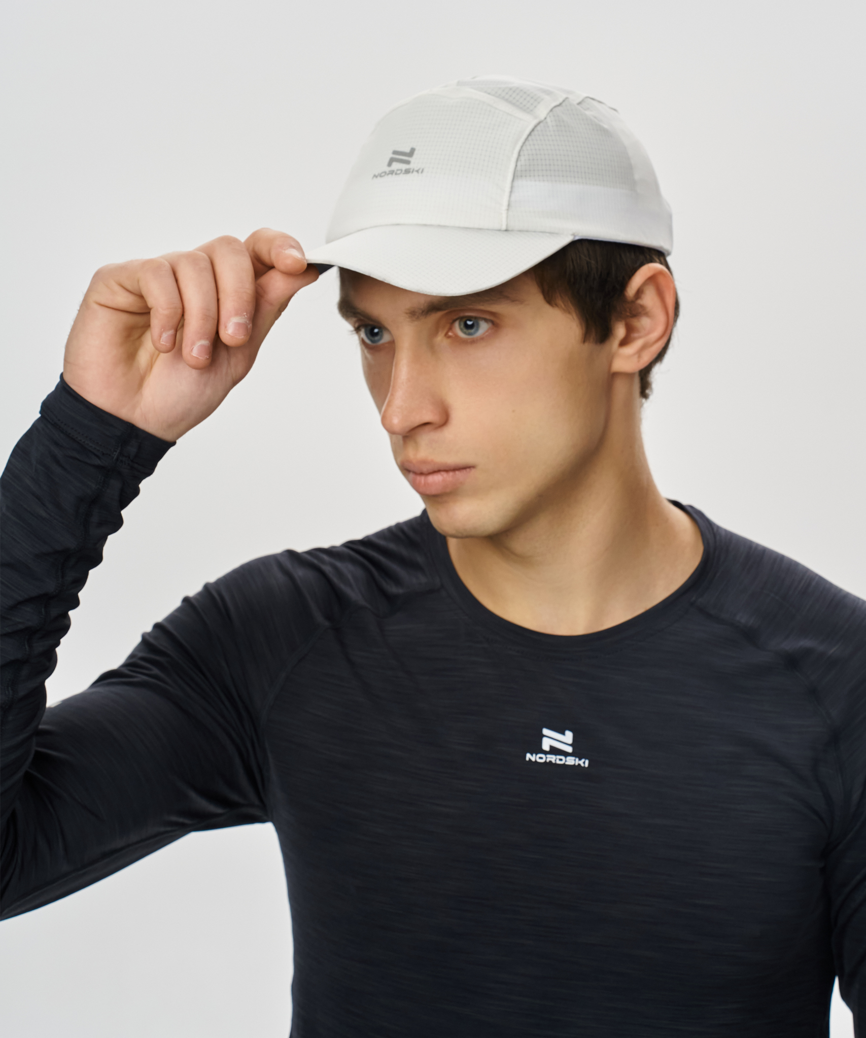 Кепка Nordski Run White/Black