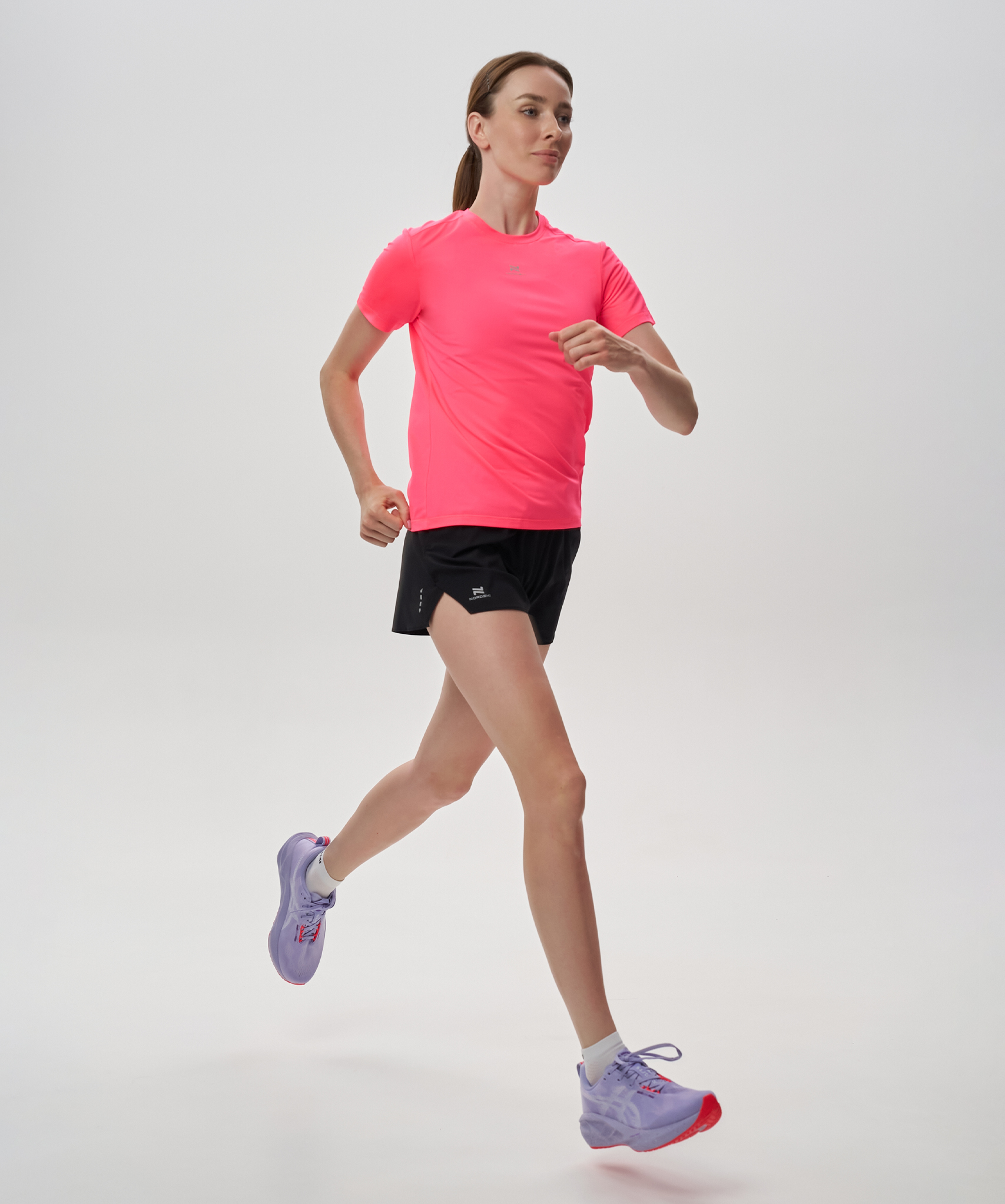 Футболка Nordski Run 2.0 Neon Pink W