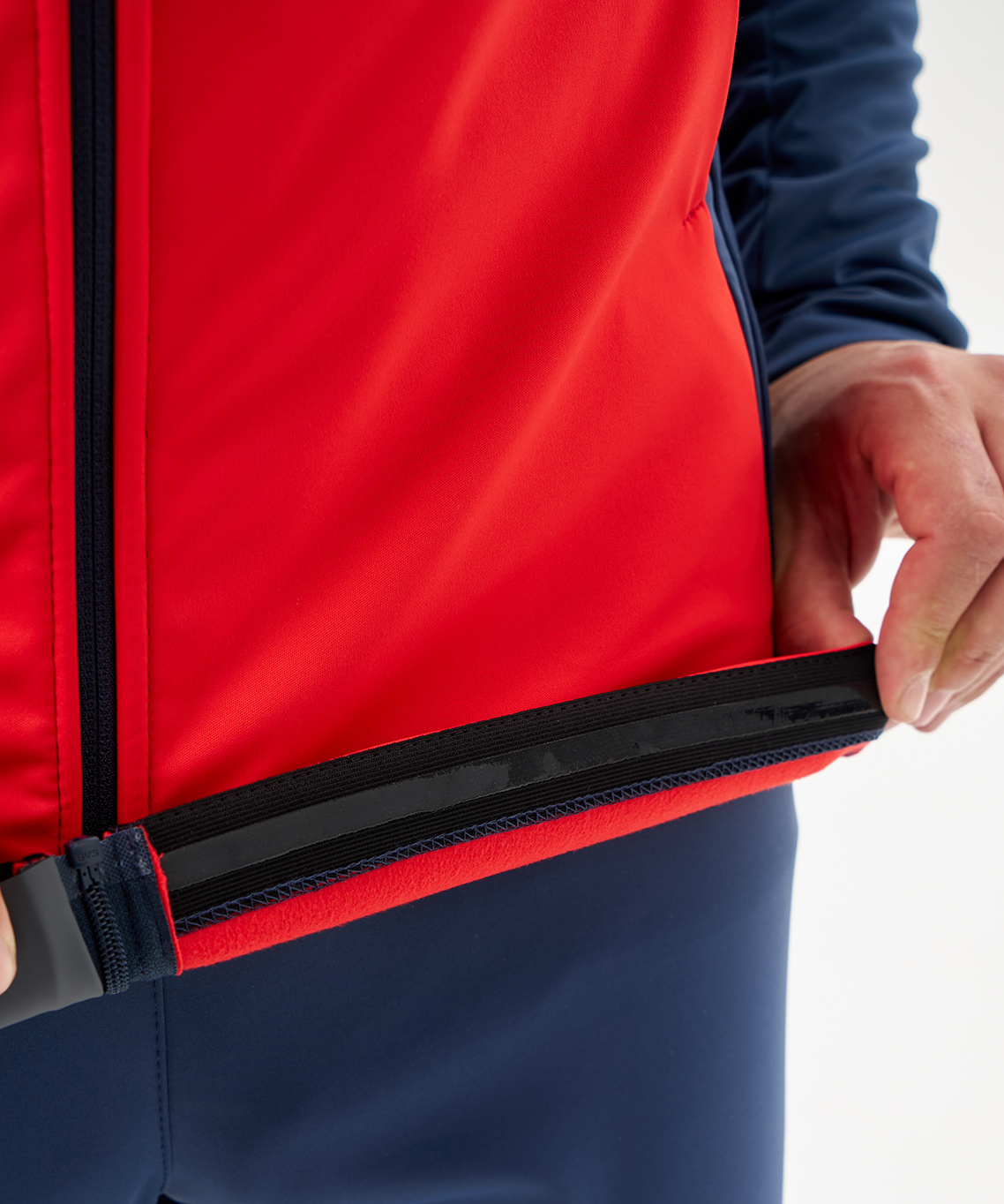 Тренировочная куртка Nordski Pro 2.0 White/Red/Blue