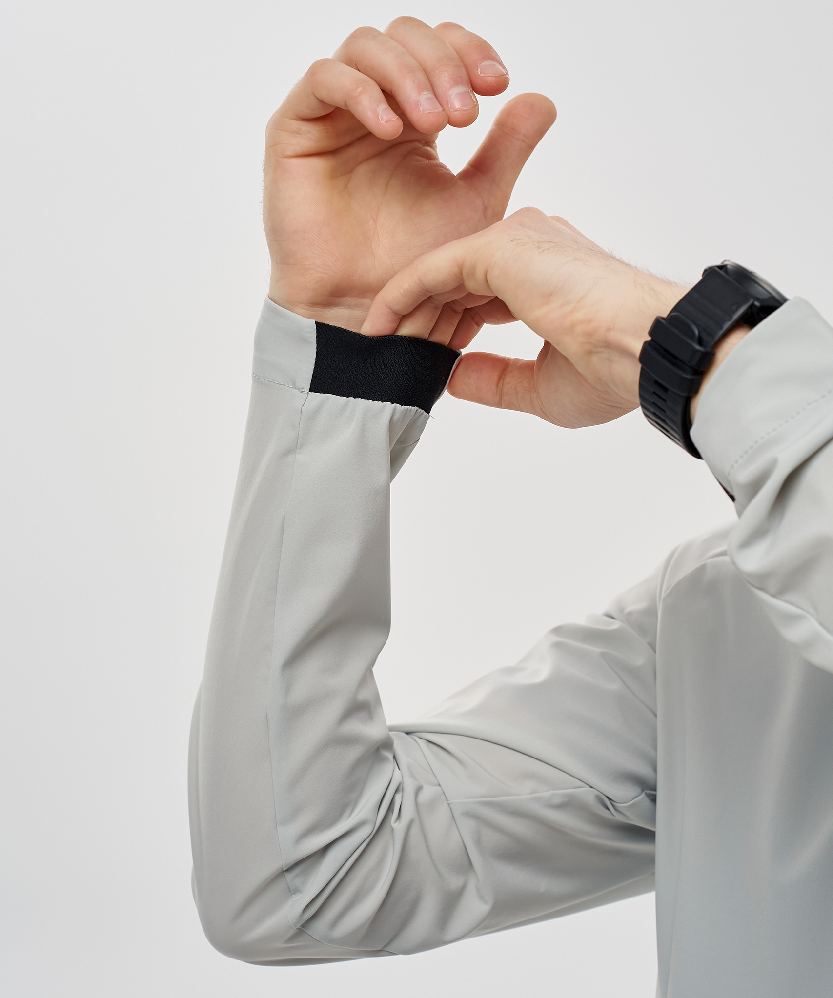 Ветровка Nordski Pro Energy Running Grey/Black