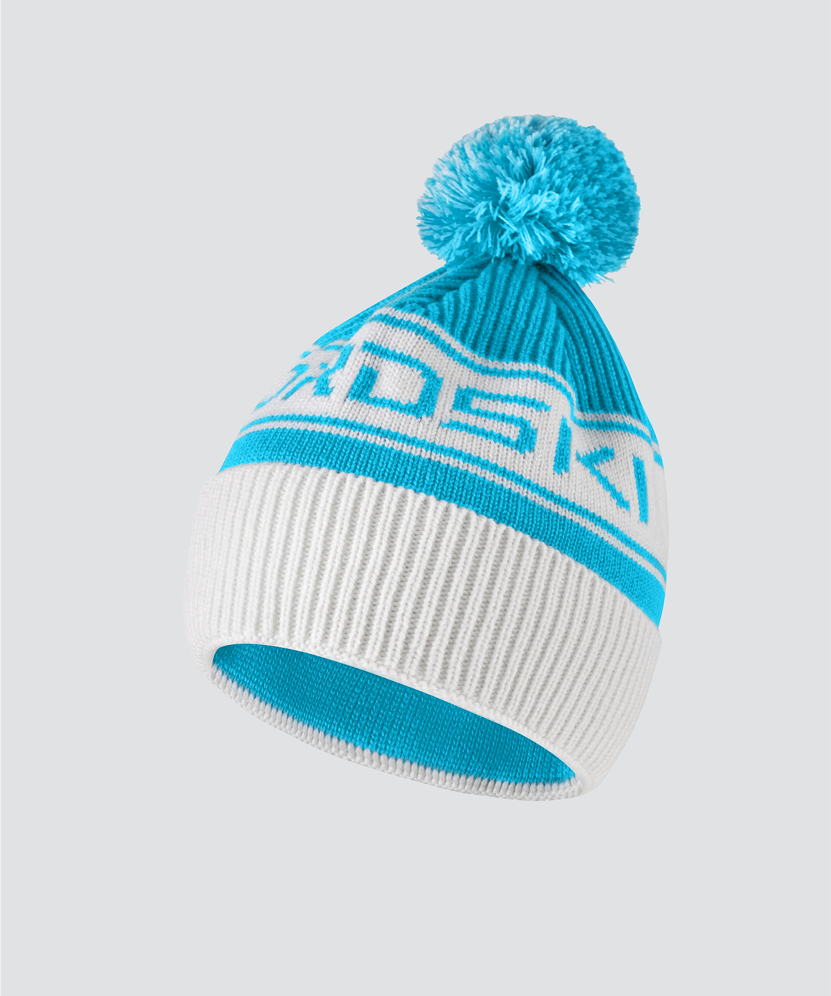 Шапка Nordski Blizzard Aquamarine/White