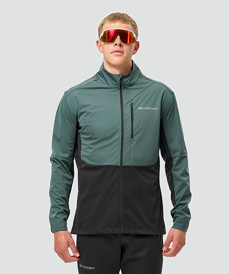 Тренировочная куртка Nordski PRO TOUR Alpine Green/Black