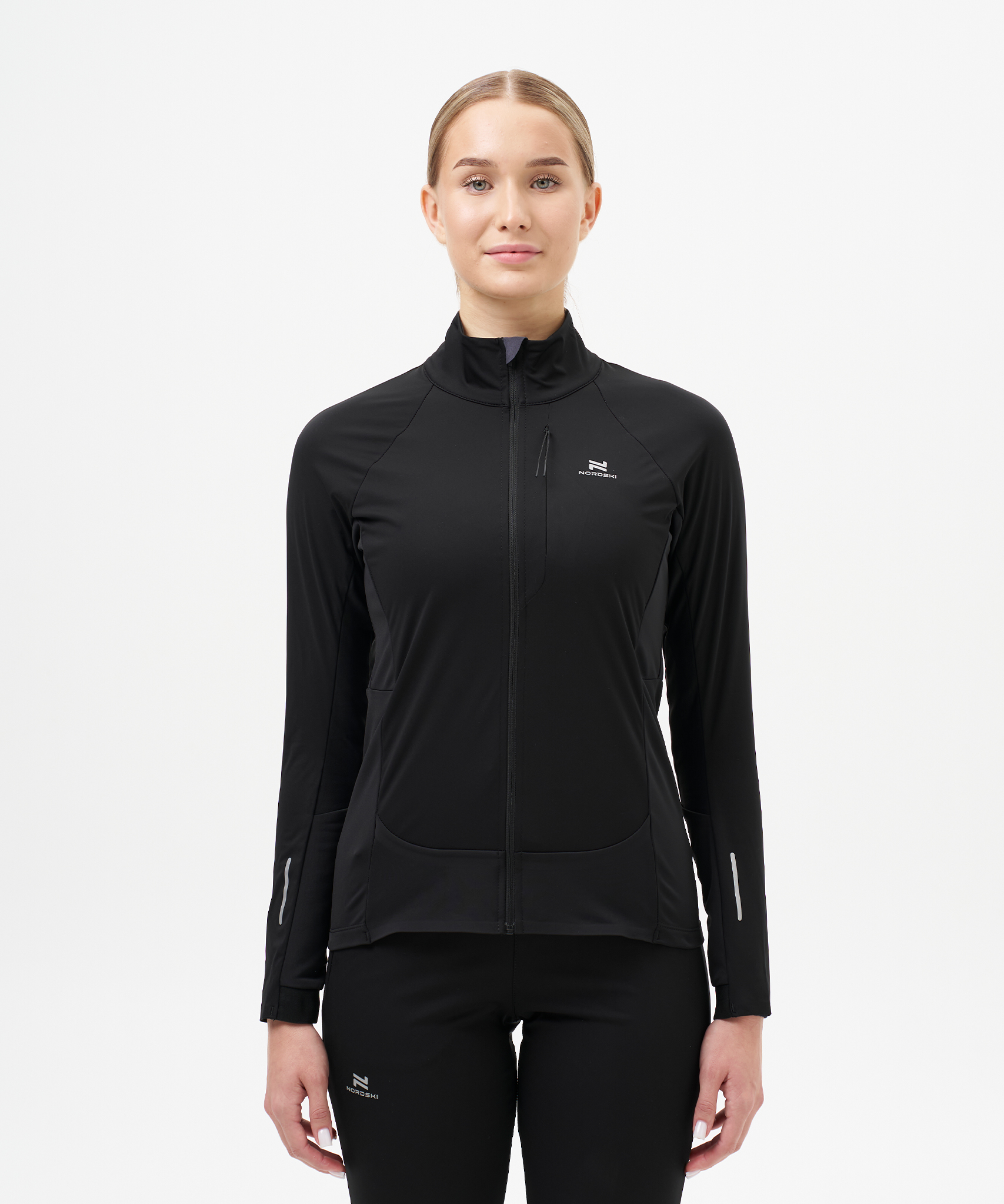 Тренировочная куртка Nordski Race Black W