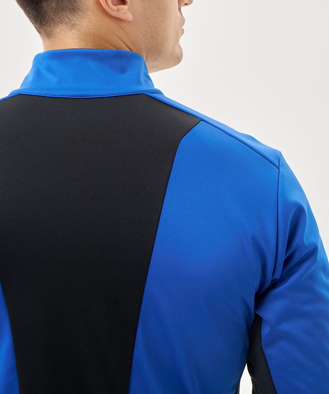 Тренировочная куртка Nordski Advance White/True Blue/Black