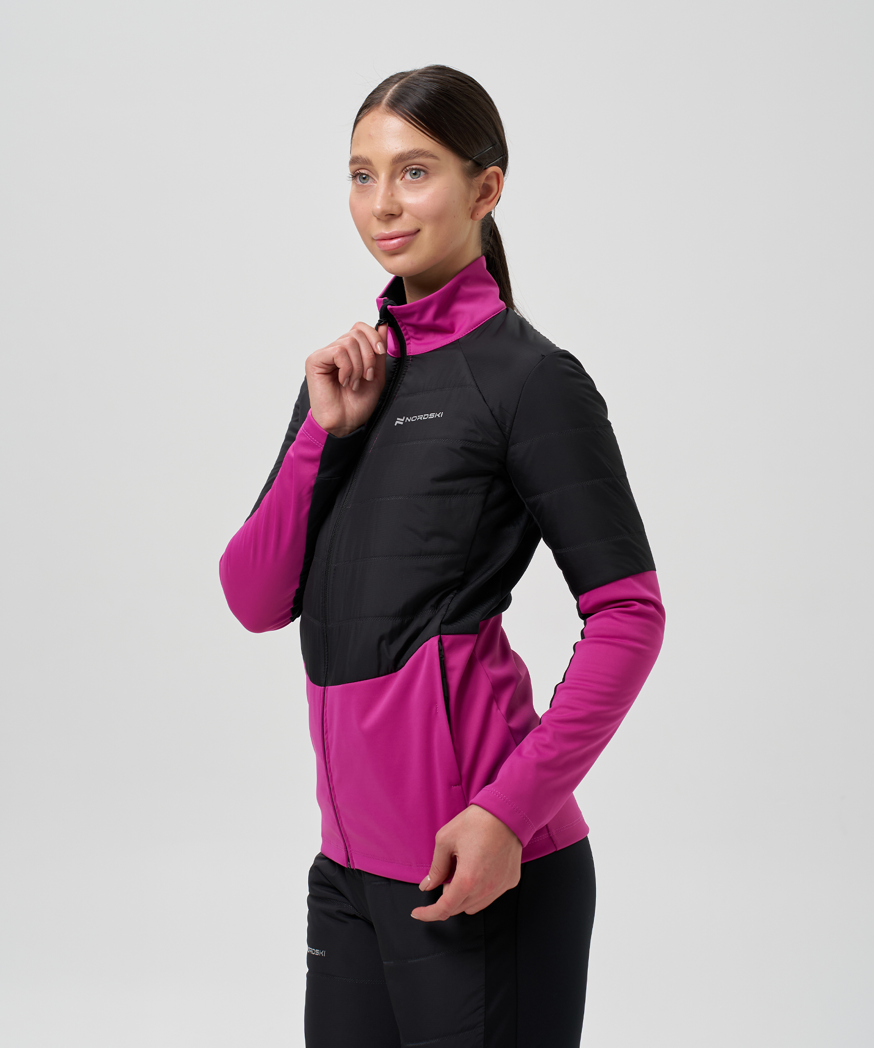 Куртка Nordski Hybrid Pro 2.0 Fuchsia/Black W